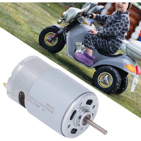 Moteur RS550 12V avec pignon de 19 dents, 40 000 tr/min (1/5)