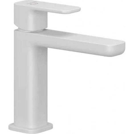 Kludi Renon - Waschtischarmatur mit Push-Open-Ablauf, EcoPlus, weiß matt 422895375 (1/2)
