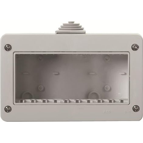 Zenit Boitier étanche IP40 3 modules 2CLA339110N1101 ABB N3391.1
