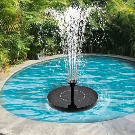 Fontaine solaire, fontaine d'eau de 16 cm (1/5)