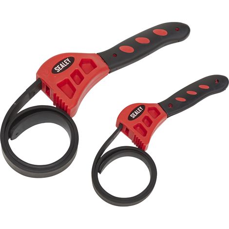 Sealey Strap Wrench Set 2pc AK6408