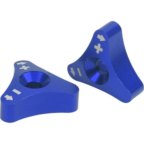 Amortisseur Avant Bouchon Réglable Fourche de Remplacement pour 250EXC 250EXCF 250SX 250SXF 250XC (Bleu) (1/5)