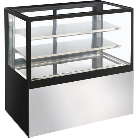 Vitrine Réfrigérée Série U 1200 mm, 385 Litres, Inox & Verre, (1/5)