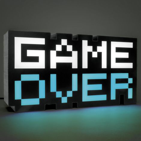 Paladone Game Over Leuchtkasten Schwarz, Weiß 1 Lampen (1/4)
