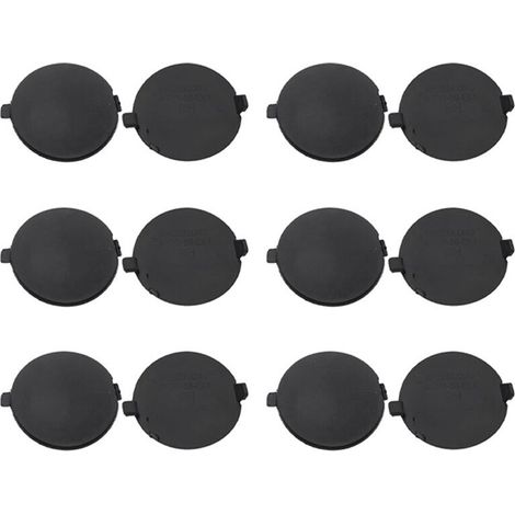 Adatto per 12 coperture per gancio di traino paraurti posteriore auto BHN1-50-EK1-BB e BHN1-50-EL1-BB, applicabili ai modelli 2014, 2015 e 2016.