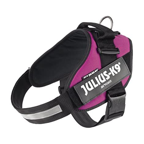 Pettorina IDC Julius K9 Powerharness (ITA)  - Pettorina IDC Julius K9 Powerharness (ITA) - Fucsia, XL / Taglia 2 (71-96cm)