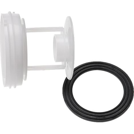 vhbw Filtre à peluches compatible avec Bosch Siemens Balay Neff SILVEREDITIONWOK257S machine à laver sèche-linge - 6,2cm + joint