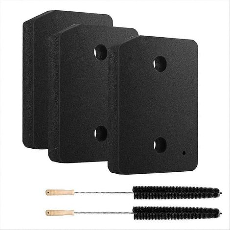 3 pièces Plinth remplacement de filtre pour T1 sèche-linge, 2025 pour Plinth remplacement de filtre avec brosse de conduit de sèche-linge (1/5)