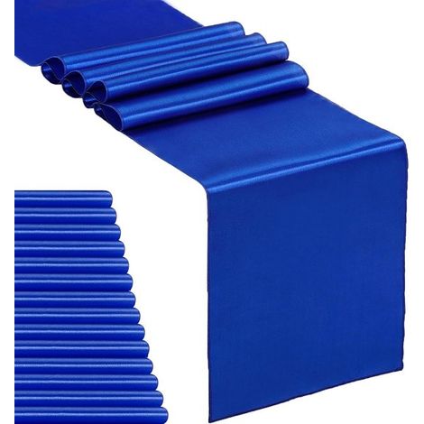 Camino de mesa – Estilo moderno – Lavable – Material de poliéster (apto para uso exterior) – Decorativo – Dimensiones: 30 x 275 cm – Verde claro (1/5)