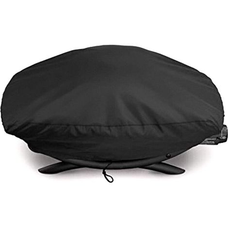 Couvercle de Gril pour grillades Weber série Q100 / Q1000, Couvercle de Gril imperméable pour Weber Q1200 / Q1400 (67.14432cm) (1/5)