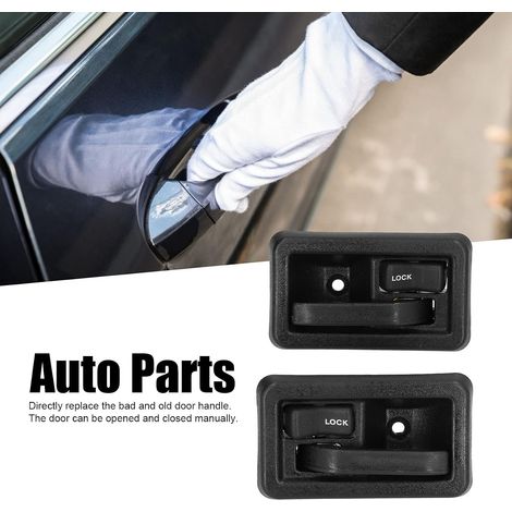 Autotürgriffe, automatische Innentürgriffe, zweiteilige ABS-Autotürgriffe, ABS 55176477AB, links und rechts innen, für Wrangler 1987-2004 (1/5)