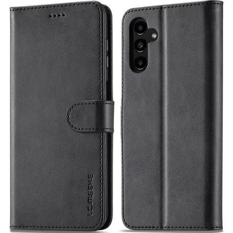 Coque pour Samsung Galaxy A14 5G / A14 4G Portefeuille,Noir (1/5)