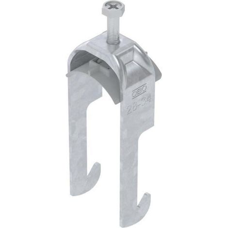OBO Bettermann Abrazadera de estribo 2056 28-34mm acero galvanizado en caliente, 1187726