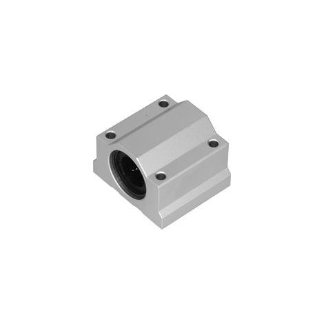 Bloc coulissant SCS25UU, roulement à mouvement linéaire, bille en alliage d'aluminium fermé pour machines (1/5)