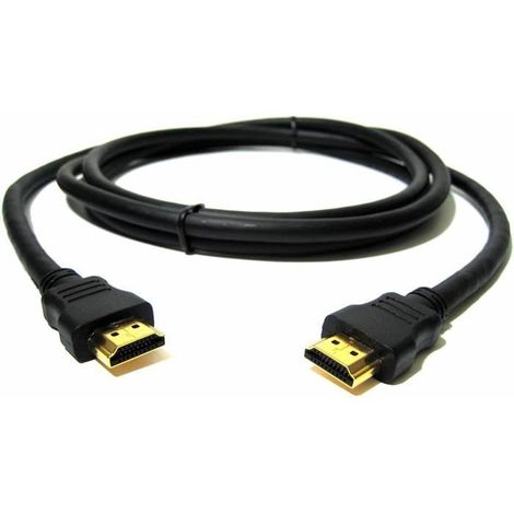 Câble HDMI - STRAßE TECH - 1.5m - Compatible 4K - Plaqué or - HD 3D Blu Ray (1/3)