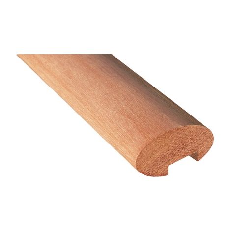 Deco Fer Forge – Main courante en bois de maobi creuse ronde 2m – Usage extérieur – Fixation par perçage ou collage – Bois imputrescible (1/5)