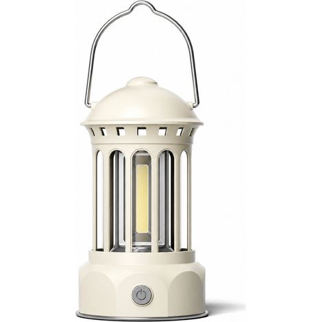 Veilleuse Colonne Romaine L800S blanc, petit modèle, modèle à piles, Lampe de Chevet et Ambiance 9 × 9 × 16,5 cm 300 g – Livraison gratuite