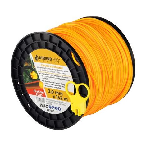 Mähfaden ProCom Plus, 3,0 mm, Spool L-142 m, quadratisch