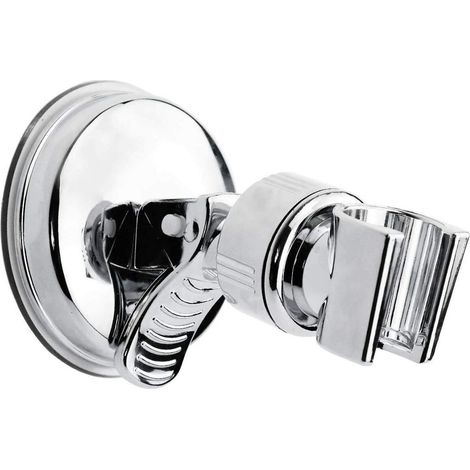 Duschkopfhalterung Ventouse Sans Perçage pomme de douche Support Duschhalterung Réglable de support de douche salle de Bain Ventouse 360° Rotatif support de douche Douchette Douche