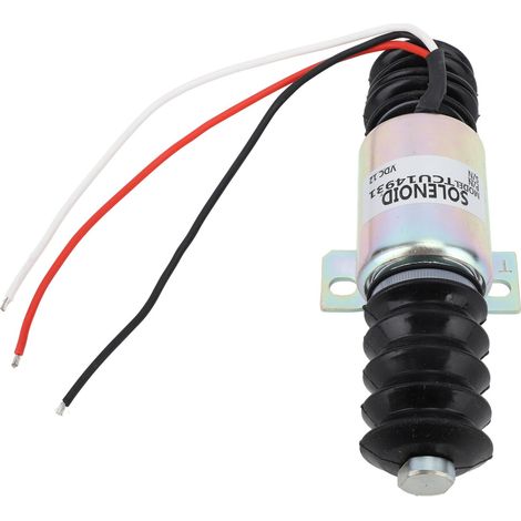 Électrovanne de coupure de flamme pour générateur électrique TCU14931, 12 V, 55 mm, pour système hydraulique de traitement de machines. (1/5)