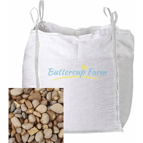 Dorset Decorative Pebbles Stone - Premium Aggregate Bulk Bag - 850 Kilos