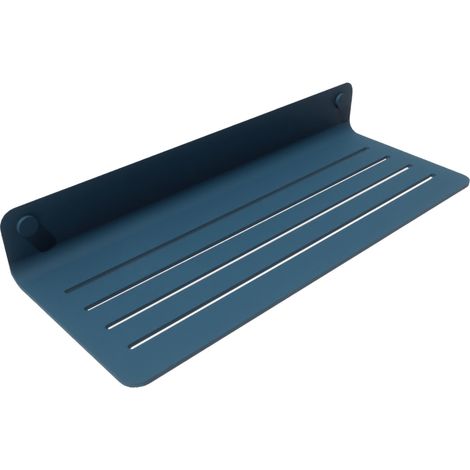 Lineabeta - Duschregal L.30 H.4,5 cm Saeta blau matt