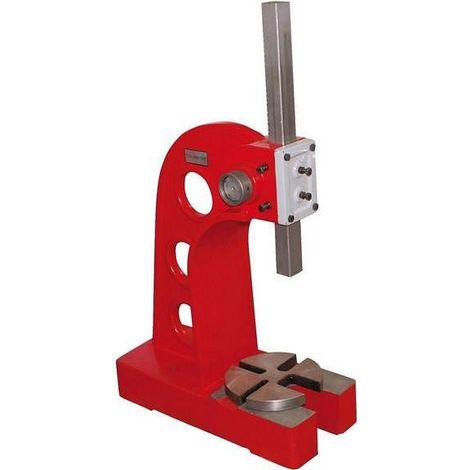 Pressa manuale a cremagliera 5000 kg dop5000 Holzmann