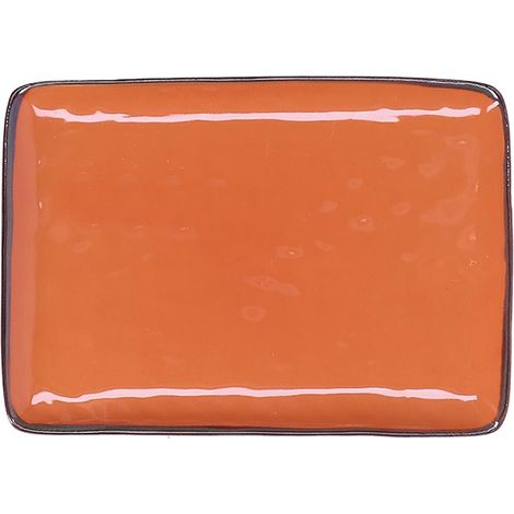 VASSOIO RETTANGOLARE 27X19CM ARANCIONE - CONCERTO