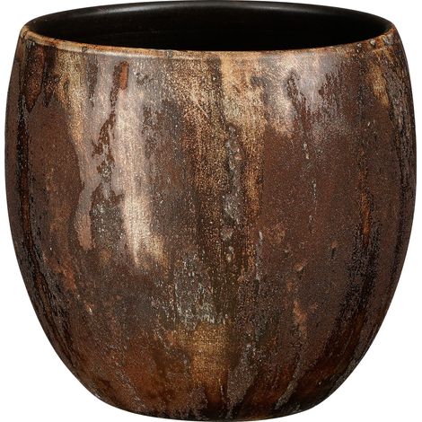Mica Roel Blumentopf Roel rost Terracotta Ø 20 x 20 cm Topf