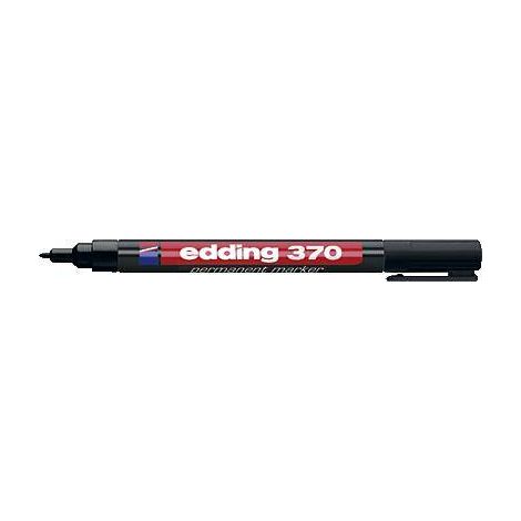 Edding 370 4-370001 Marqueur permanent noir résiste à l'eau: oui (1/2)