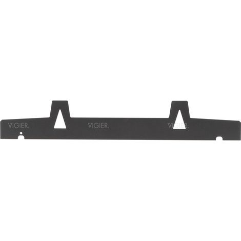 Chenet pour foyer 17633PB – Longueur 52cm – Hauteur 4.2cm – Pour poêle Supra
