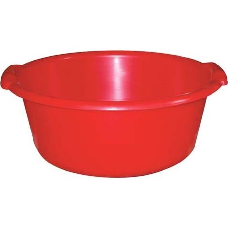 ALUMINIUM UND KUNSTSTOFF-SCHÜSSEL RUND 11 B11-ROT L