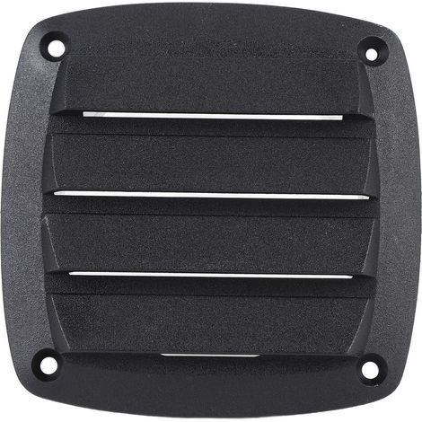4inch RV Air Venture Louteur en plastique Plastique Mémoral Résistant Ventilation optimale Ventilation de bateau de ventilation pour le yacht noir (1/5)