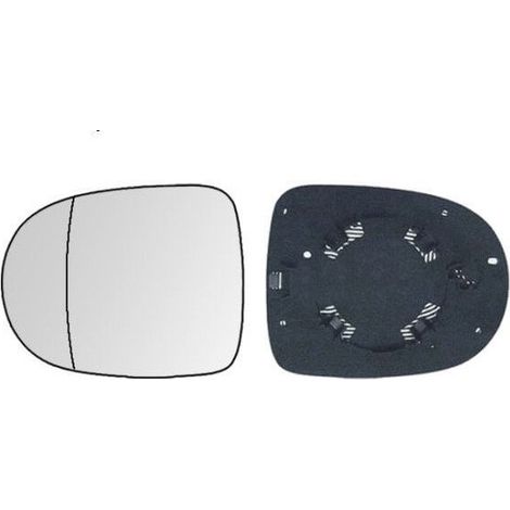 Verre de rétroviseur droit ou gauche asphérique Renault Clio 3 phase 2 2009-2012