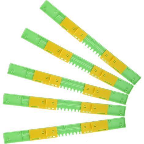 5-teiliges Set Kunststoff-Bienenstocktüren, Ausbruchsicherung, Eingangstor, Schutzgitter, Imkereizubehör, 45 cm (1/5)