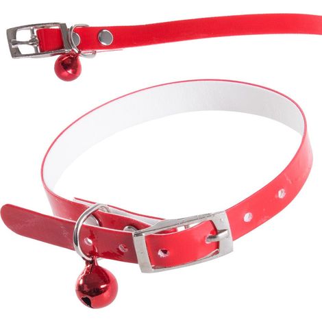 Collier chien chat avec clochette ajustable (1/5)