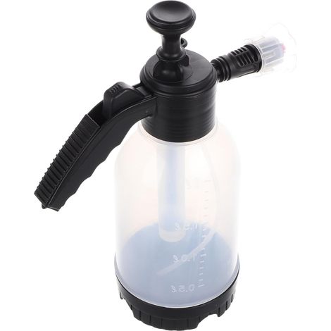 Pistolet à Mousse de Voiture, Pulvérisateur à Mousse Manuel Pressurisé en Plastique, 2000ml, Buse Réglable, pour Lavage Auto et Detailing Automobile (1/5)