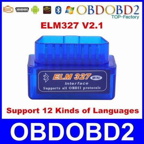 2016 Super Mini ELM327 Bluetooth V2.1 OBD2 OBDII outil de diagnostic voiture ELM 327 Bluetooth pour Android - Symbian - Windo-903 (1/4)