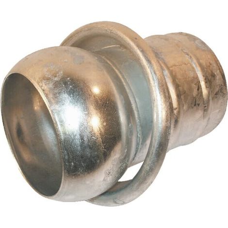 Conexi贸n macho 6" con conexi贸n de 175 mm para manguera UNIVERSAL 6124000Z