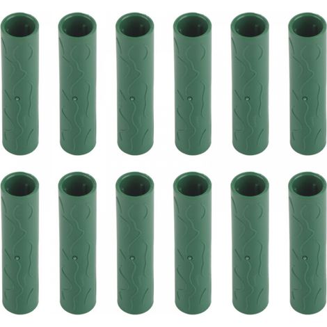 12PCS Tuyau de connexion pour tuteur de jardin Vignes, plantes grimpantes, tuteurs de soutien Connecteurs 11mm de diamètre intérieur (1/5)