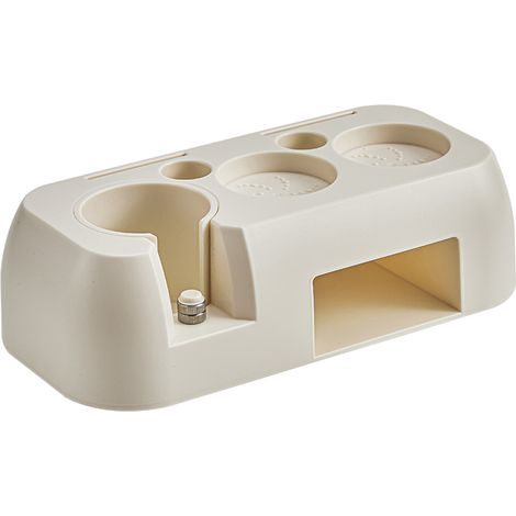Toivize Stazione universale per pressatura caffè espresso 51-58mm Supporto in ABS e silicone Organizzatore compatto per baristi casalinghi (1/5)