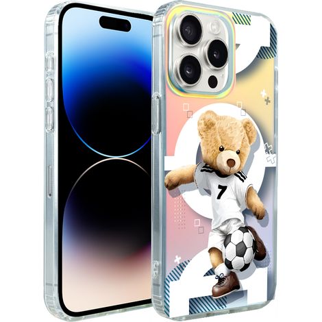 iPhone 14 Pro Max ibizu California Sunset Hülle mit MagSafe, Farbwechsel, Football-Motiv (1/5)