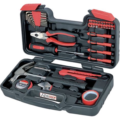 Cassetta Utensili Manuali Totali Ribimex 40 Pezzi 32 X 8 X 19 cm