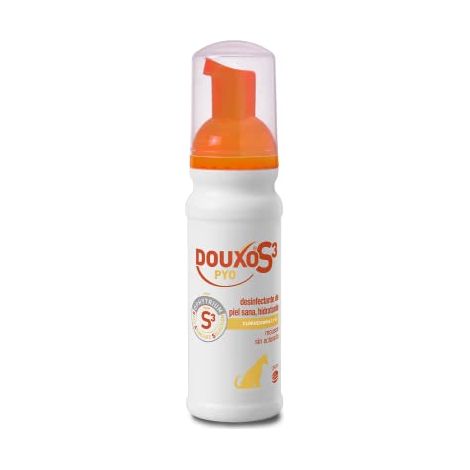 Cani e gatti sensibili alla mousse Ceva Douxo Pyo S3, 150 ml (1/4)
