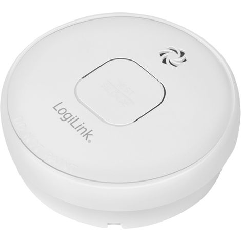 LogiLink SC0016 Rauchmelder weiß 10 Jahre Akkulaufzeit (1/5)