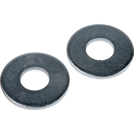 Rondelle plate, M12 (Form G), Acier, 14mm x 36mm, Galvanisé brillant ( Prix pour Sachet de 50 )