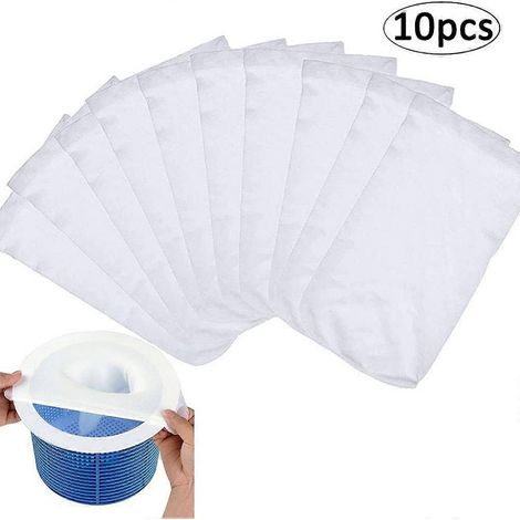 Les protections de filtre protègent vos filtres, paniers de filtre et écumeurs en éliminant le tartre, les feuilles, la graisse et le pollen. Grille de filtre pour écumeur de piscine. (1/4)