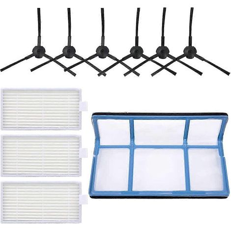 Ersatzteilset für Filterseitenbürsten für ILIFE V3 V3S V5 V5S V5S Pro Saugroboter