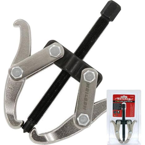 Neilsen 2 Jaw Gear Puller 5 Ton Reversible Bearing Removal Tool Mechanic Garage