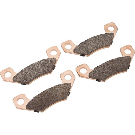 Jeu de 4 plaquettes de frein métal-céramique AM141182 pour John Deere HPX Gator essence diesel série (1/5)